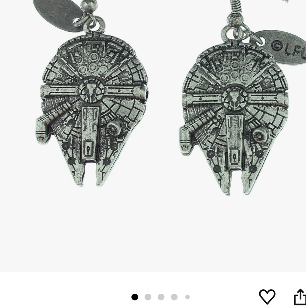 Star Wars Millennium Falcon Earrings
